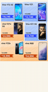 Vivo mobile price