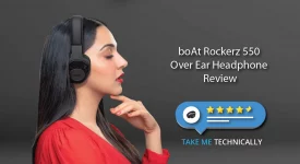 boAt Rockerz 550 Over Ear Headphone Review