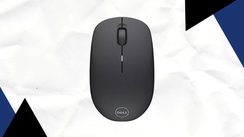 Dell Wm126-Black Wireless Mouse | Compact & Travel-Friendly Design | Ambidextrous |Universal Pairing Technology: Connect Up To 6 Compatible Devices With One Receiver