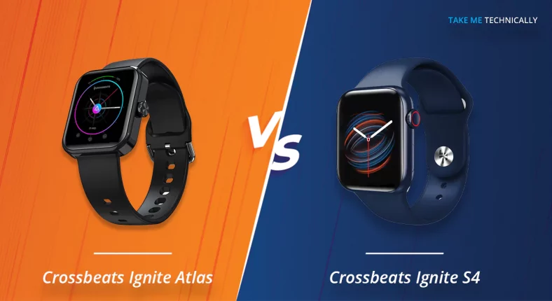 Crossbeats Ignite Atlas Vs Crossbeats Ignite S4 Smartwatch Full Specification Comparison