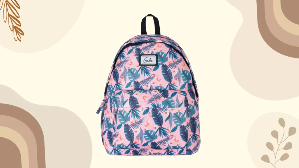 Genie Miami Laptop Backpack for college and school girls