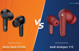 Noise Buds VS104 Vs Boat Airdopes 115 Earbuds Full Specification Comparison