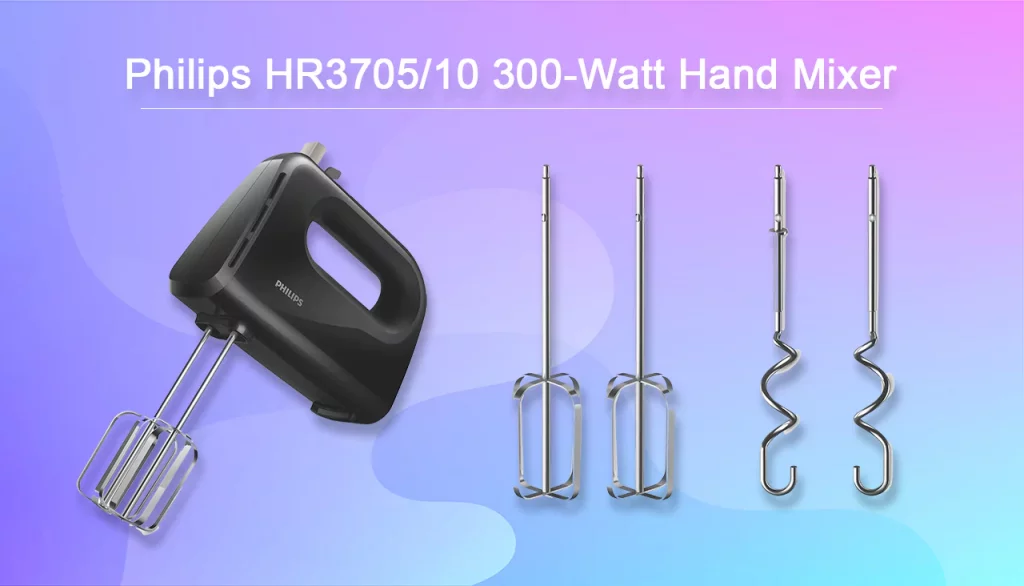 Philips HR3705/10 300-Watt Hand Mixer