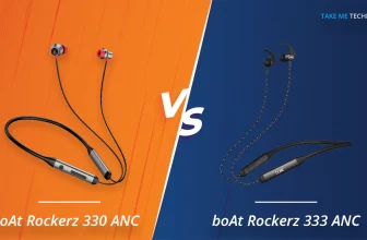 Boat Rockerz 330 ANC Vs Boat Rockerz 333 ANC Neckband Full Specification Comparison