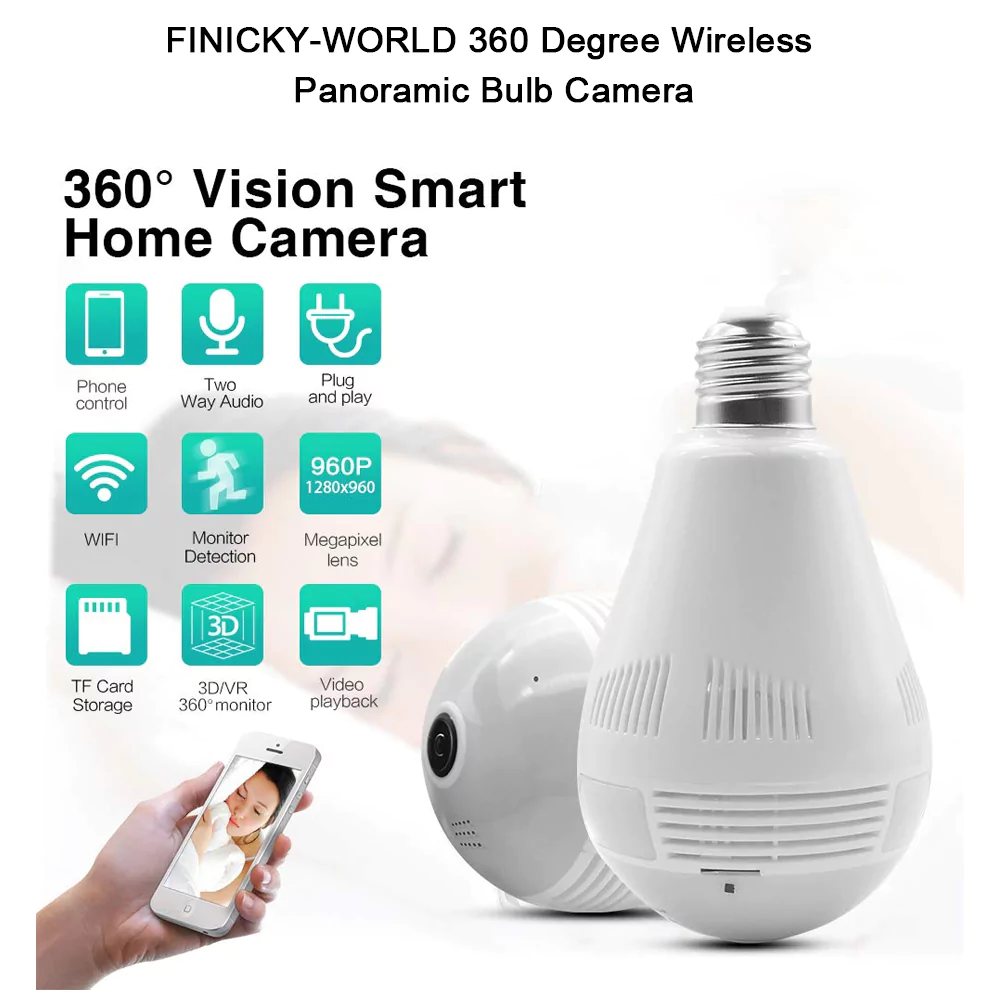 FINICKY-WORLD 360 Degree camera features