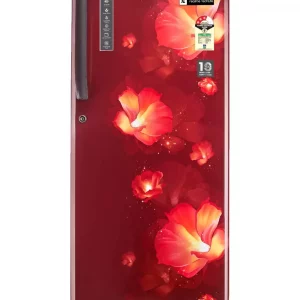 realme TechLife 195 L Direct Cool Single Door 3 Star Refrigerator (Red)
