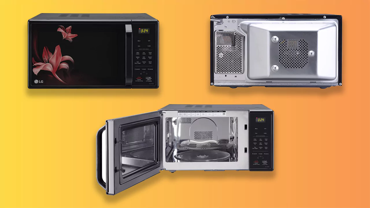 LG 21 L Convection Microwave Oven (MC2146BR)