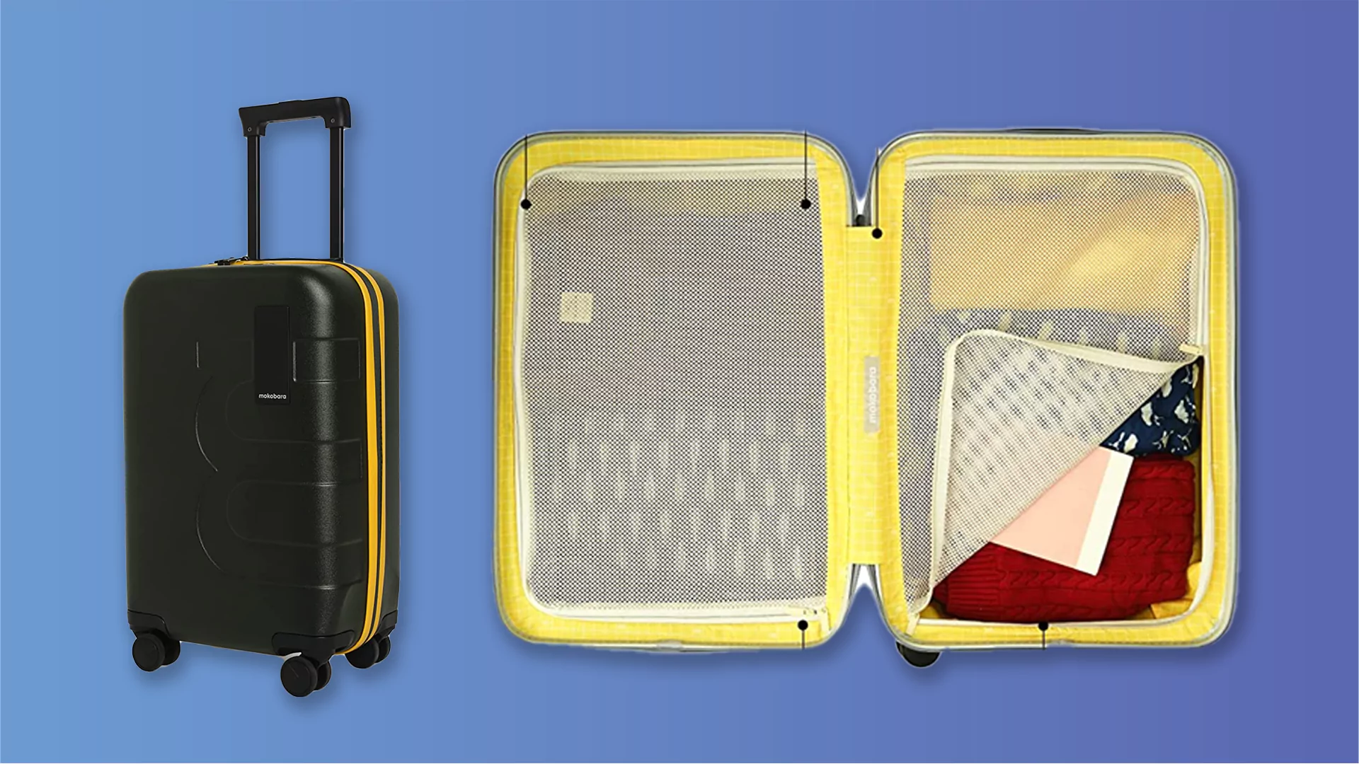 MOKOBARA The Em Cabin Polycarbonate Hardsided Luggage Bag