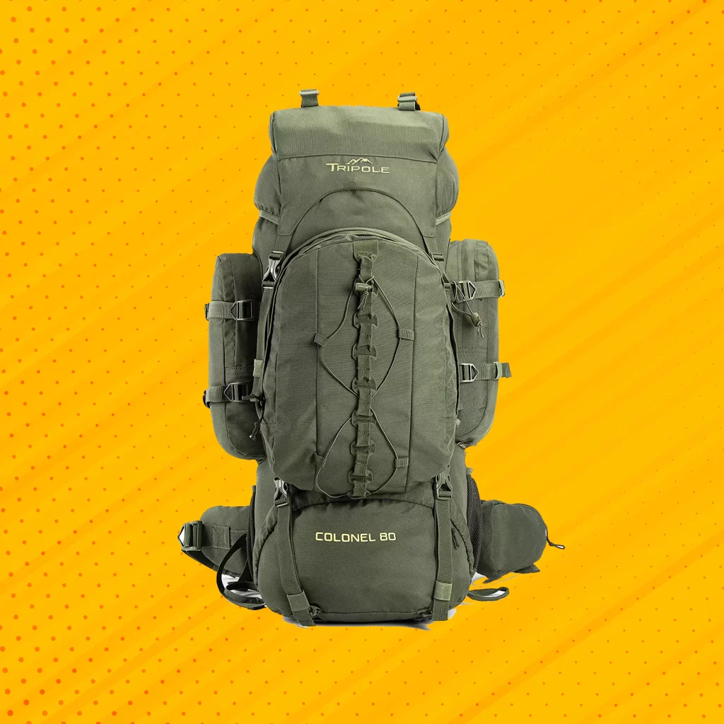 Tripole Colonel 80 Litres Rucksack + Detachable Day Pack