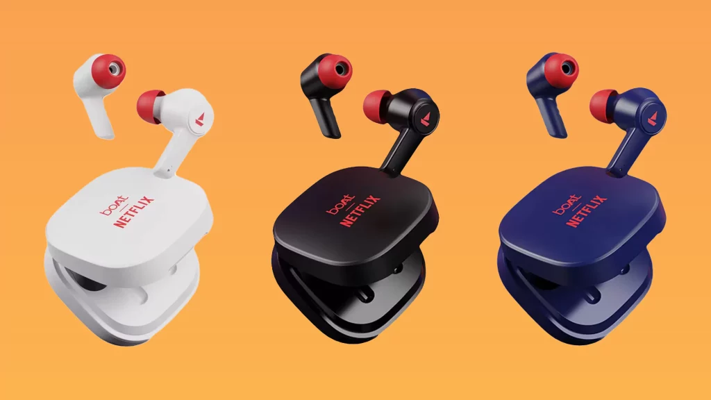 boAt Airdopes 411ANC Netflix Edition Wireless Earbuds