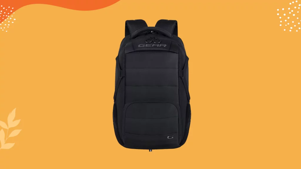 Gear Triumph 30L Water Resistant School Bag//Backpack/College Bag for Men/Women - Navy Blue
