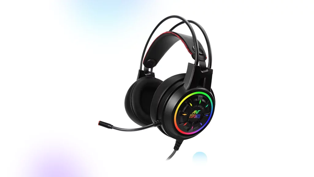Ant Esports H707 HD RGB Wired Gaming Headset 
