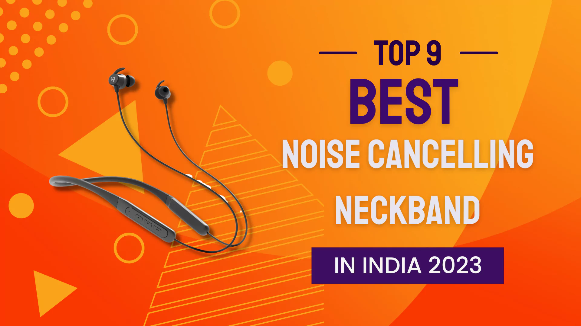 Best Noise Cancelling Neckband