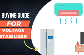 Buying Guide for Voltage Stabilizer