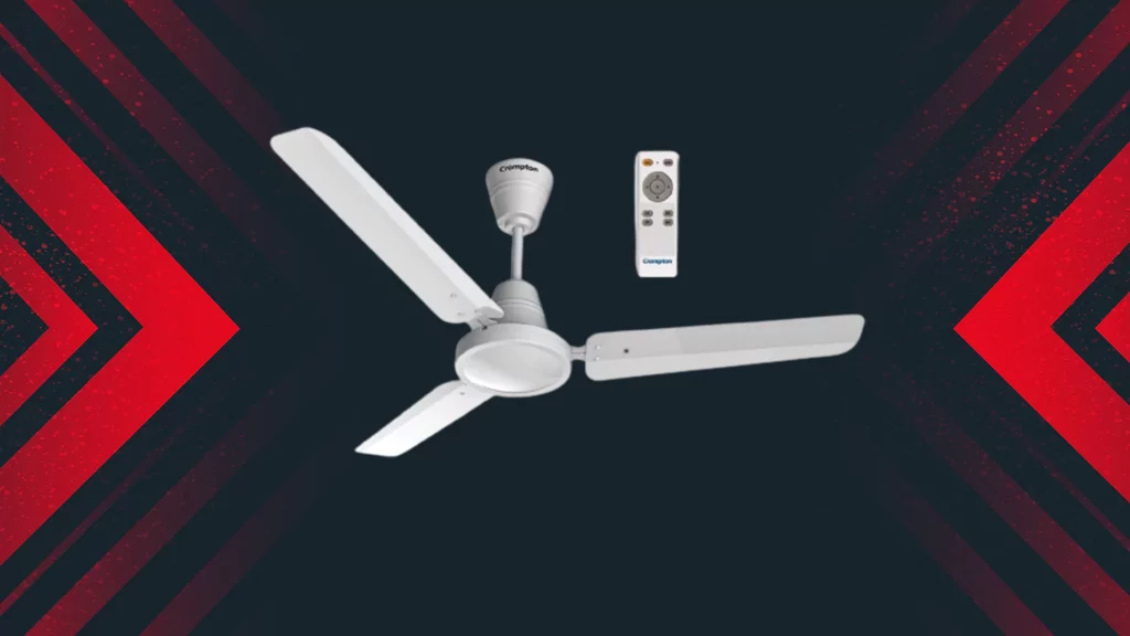 Crompton Energion HS 1200 mm BLDC Ceiling Fan with Remote Energy Efficient 5 Star Rated High Speed