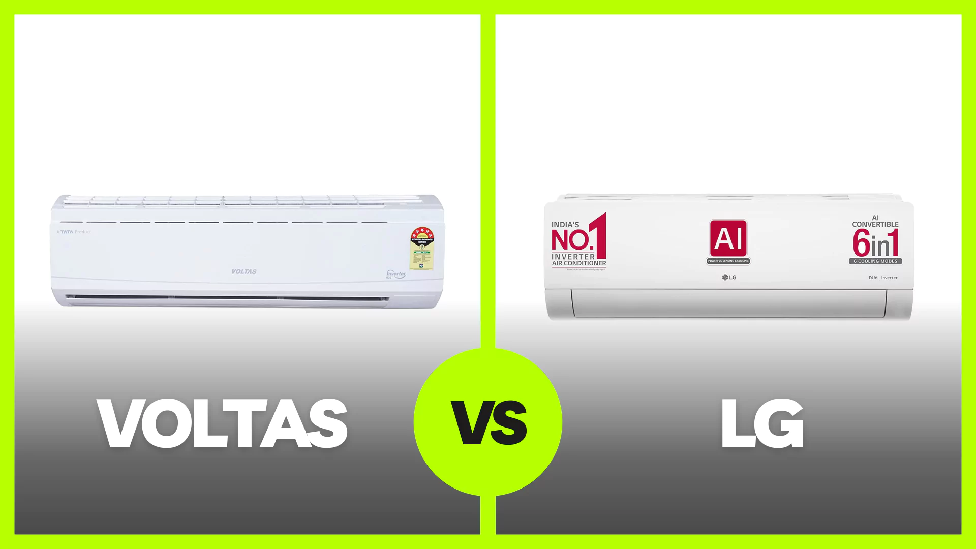 LG vs Voltas Air Conditioner