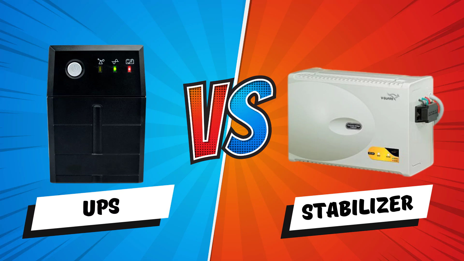 UPS Vs Stabilizer Which One is Better