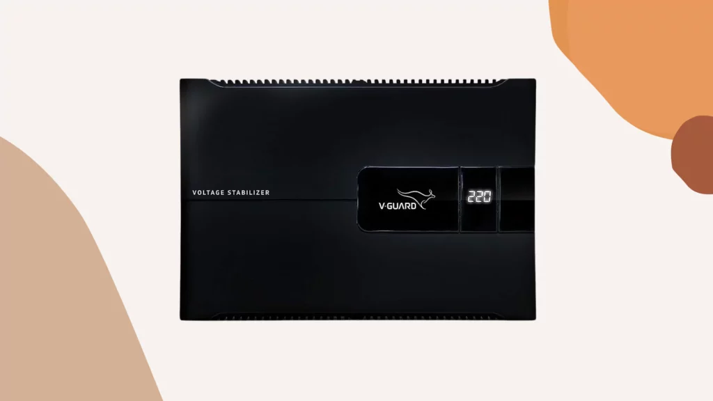V-Guard Voltino Max Digi TV Stabilizer for up to 140 cm 55" Smart TV+Set Top Box