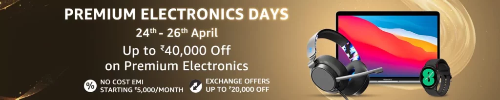 Premium Electronics Days Sale