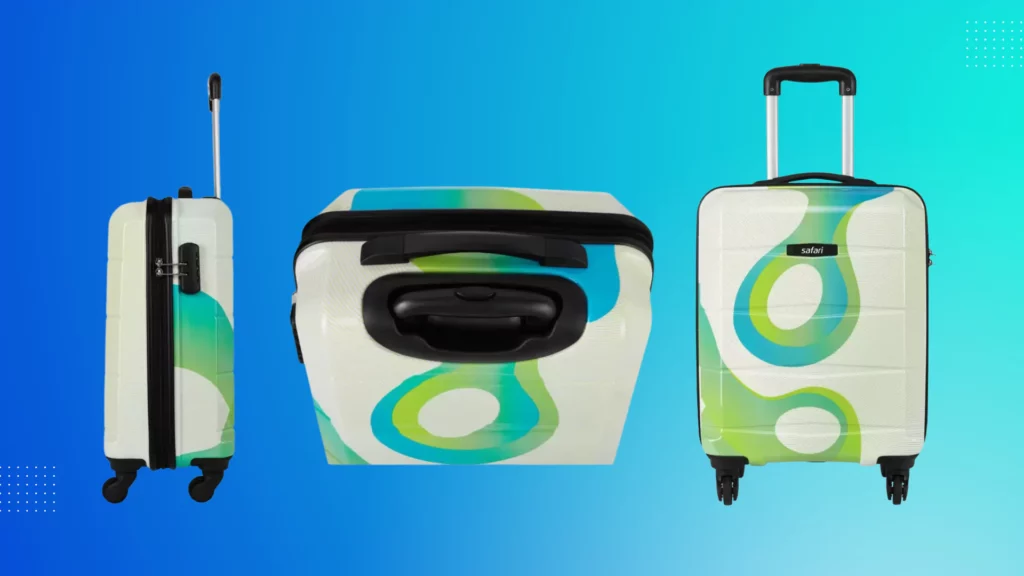 SAFARI Small Cabin Suitcase (55 cm) - TIFFANY 55 PRINTED - Multicolor (Trolley Bag)