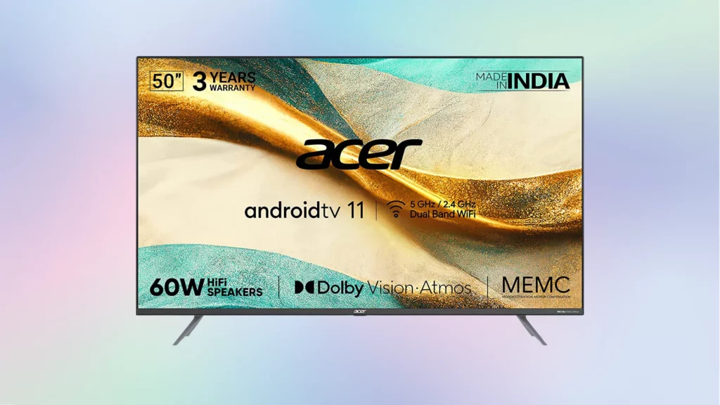 Acer 50 inches H Series 4K Ultra HD Android Smart LED TV (AR50AR2851UDPRO)