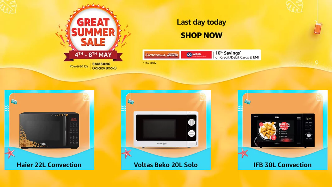 Amazon's Great Summer Sale 2023: Unbeatable Deals on Microwave and OTG Ovens