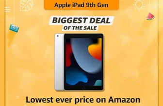 Apple 2021 10.2-inch iPad (Wi-Fi, 64GB) (9th Generation) - Best Deal on Amazon Summer Sale
