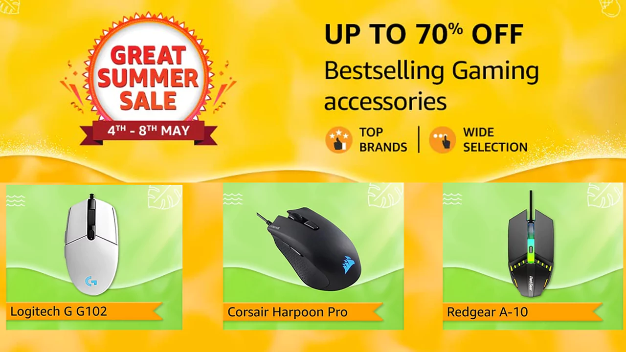 Best-Selling Mice: Amazon Great Summer Sale Offers Up to 40% Discount
