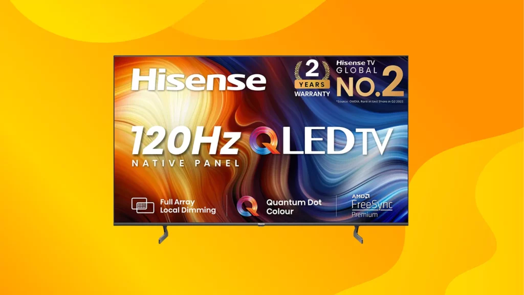 Hisense 55 inches 4K Ultra HD Smart IPS QLED TV 55U7H