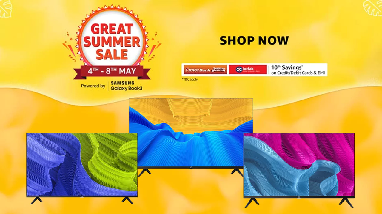 Massive Discounts on OnePlus TVs During Amazon Great Summer Sale 2023