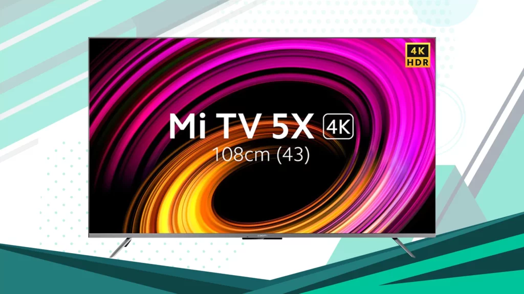 MI 108 cm (43 inches) 5X Series 4K Ultra HD LED Smart Android TV (L43M6-ES)