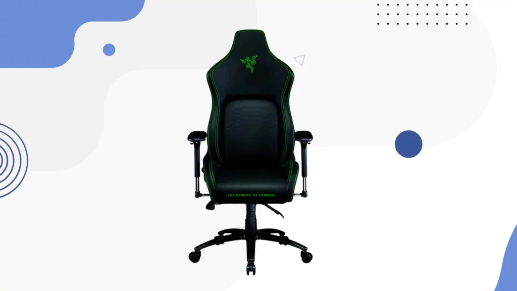 Razer Iskur X Ergonomic Gaming-Chair: Ergonomically Designed for Hardcore Gaming - Multi-Layered Synthetic Leather - High-Density Foam Cushions - 2D Armrests - Steel-Reinforced Body