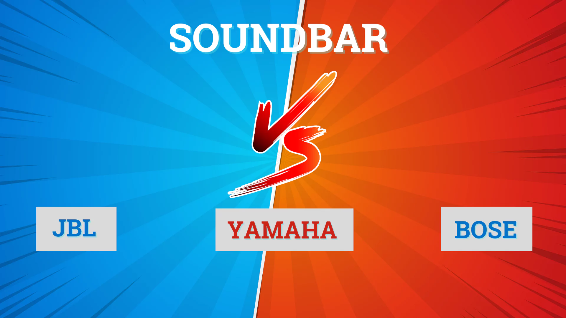 JBL vs Bose vs Yamaha Soundbar: Which Is Best?