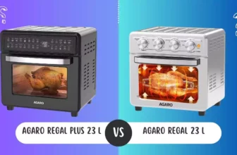 AGARO Regal Plus Vs AGARO Regal 23 L Air Fryer: Control and Performance Differences