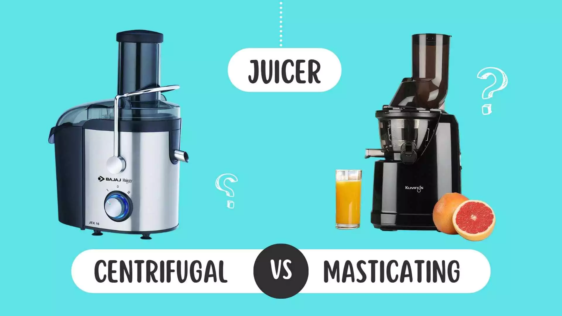Centrifugal vs Cold Press Juicer (Masticating Juicer)