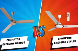 Crompton Energion Groove vs Crompton Energion Stylus 1200mm BLDC Ceiling Fan