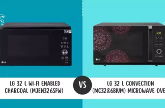 LG 32 L Wi-Fi Enabled Charcoal (MJEN326SFW) Vs LG 32 L Convection (MC3286BIUM) Microwave Oven