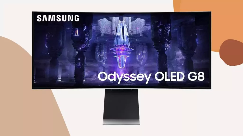 Samsung Odyssey OLED G8 Ultra 34-inch WQHD Curved Gaming Monitor
