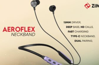 Zimo Unveils AeroFlex: India's Most Affordable Wireless Neckband