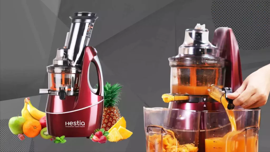 Hestia Appliances Nutri-Max 240 Watt Cold Press Slow Juicer