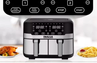 INALSA Air Fryer Nutri Fry Dual Zone with 2100W, Now Available at an Affordable Price in India