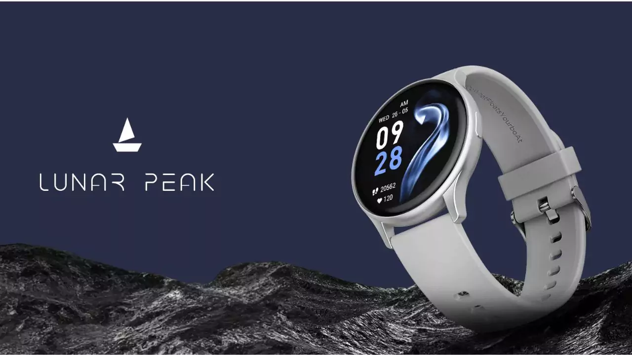 boAt Lunar Peak Smartwatch Launched in India