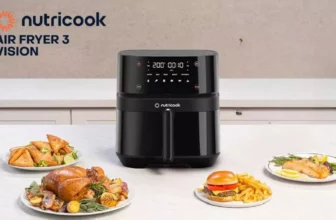 Two New Air Fryers with Attractive Designs at a Good Price by NUTRICOOK