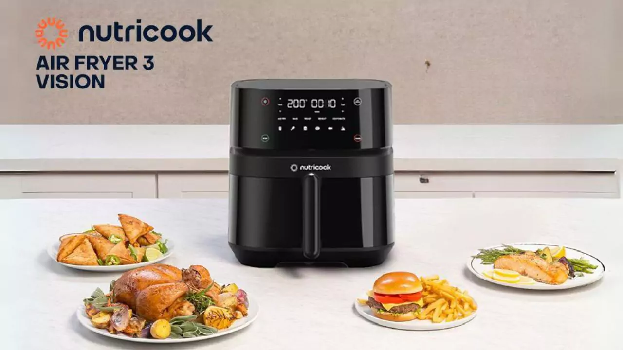 Two New Air Fryers with Attractive Designs at a Good Price by NUTRICOOK