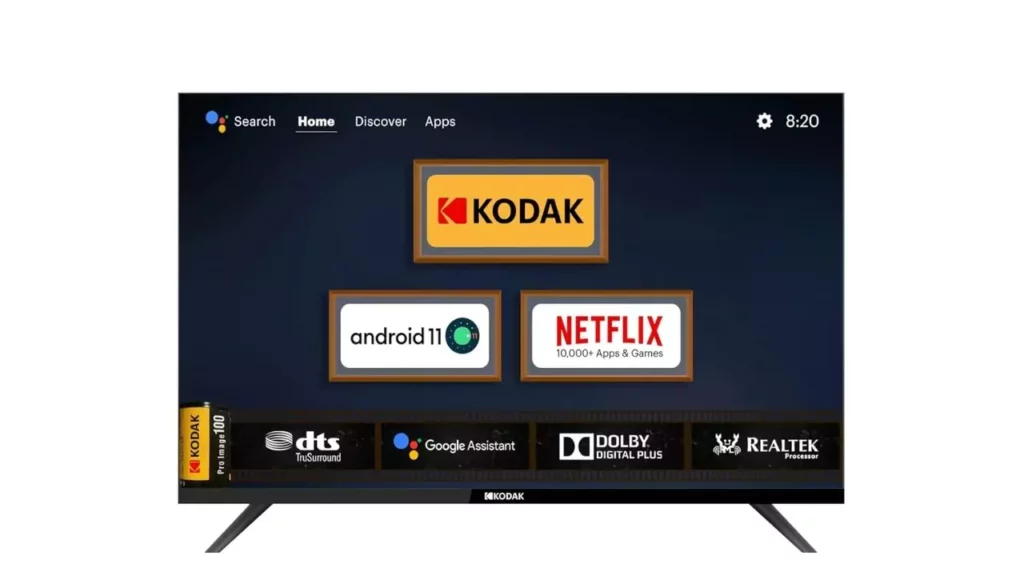 Kodak 80 cm (32 inches) 9XPRO Series HD Ready Certified Android LED TV 329X5051 