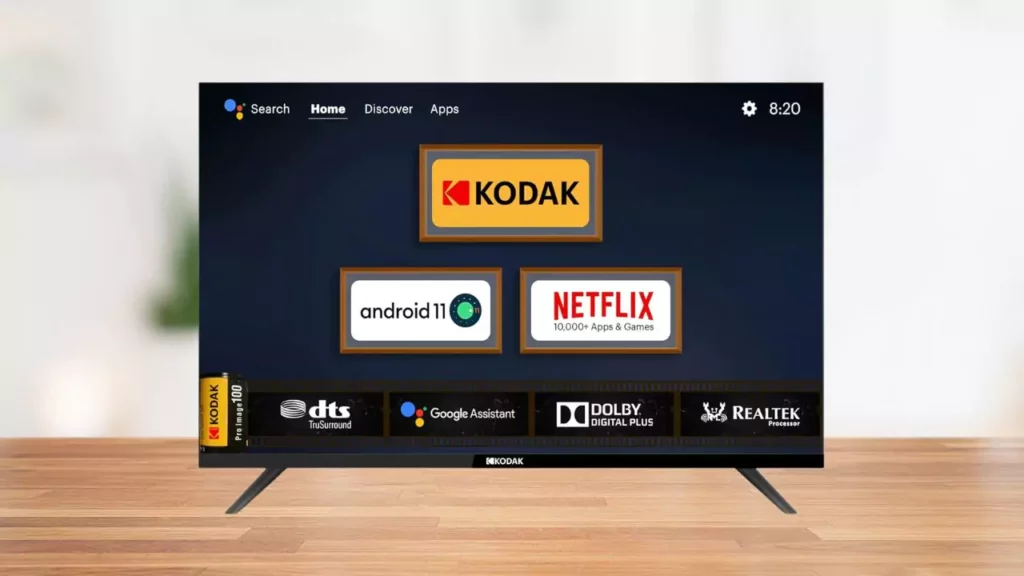 Kodak 80 cm (32 inches) 9XPRO Series HD Ready Certified Android LED TV 329X5051