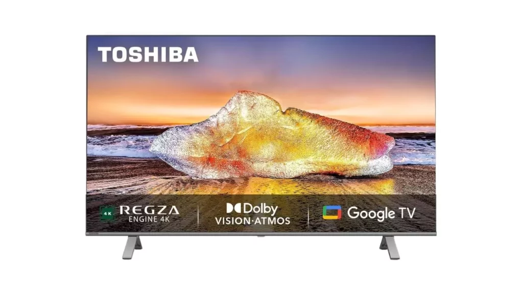 TOSHIBA 139 cm (55 inches) 4K Ultra HD Smart LED Google TV 55C350MP