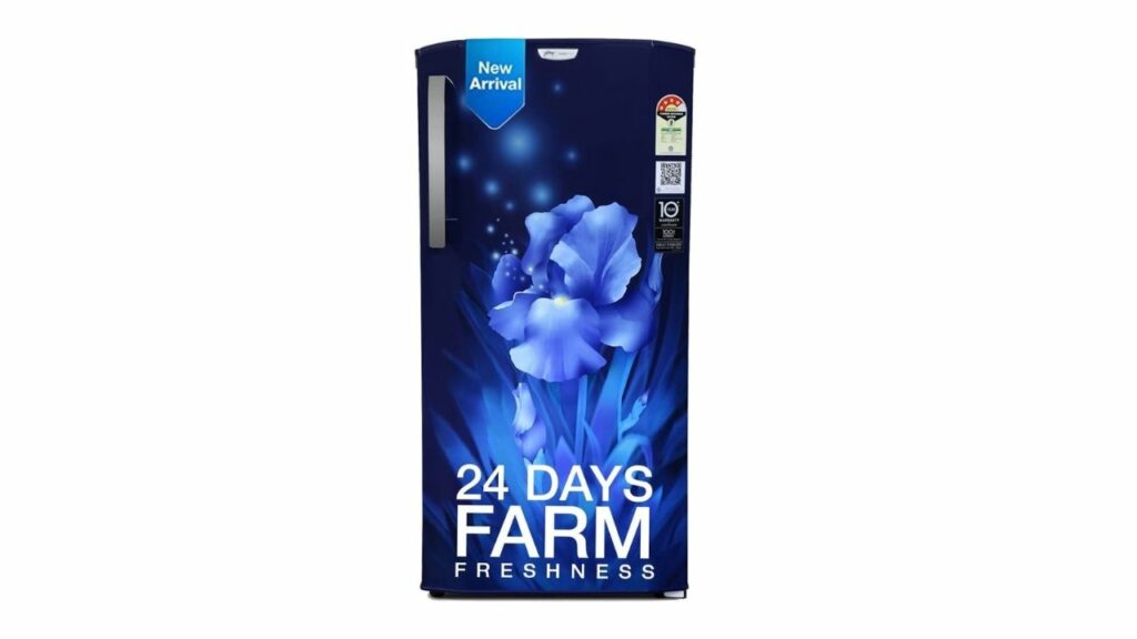 Godrej 180 L 4 Star Turbo Cooling Technology, With 24 Days Farm Freshness Direct Cool Single Door Refrigerator