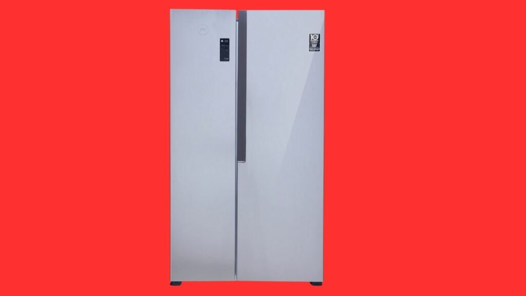 Godrej 564 L Frost Free Multi Air Flow System Side-By-Side Refrigerator(RS EONVELVET 579 RFD PL ST, Platinum Steel, With Advanced Controls)