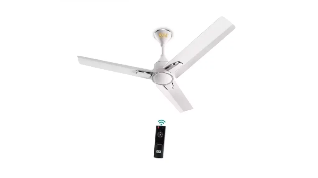 1. KUHL Arctis A1 1200mm Decorative Power Saving BLDC Ceiling Fan with Remote